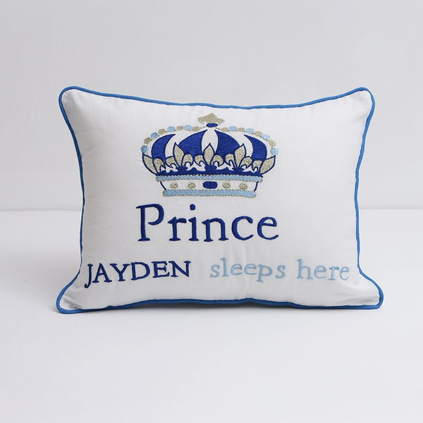 Prince Sleeps Here' Pillow