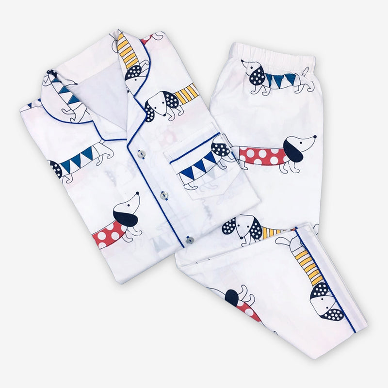 Men Puppy Love Pajama Set