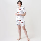 Women Puppy Love Shorts Set