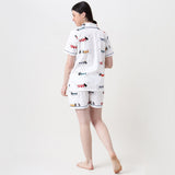 Women Puppy Love Shorts Set
