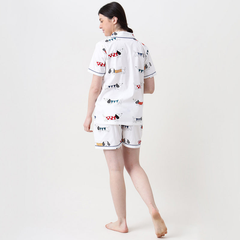 Women Puppy Love Shorts Set