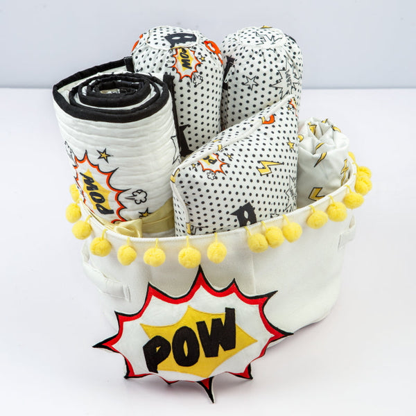 Rockabye Baby Organic Crib Gift Hamper (Superhero)