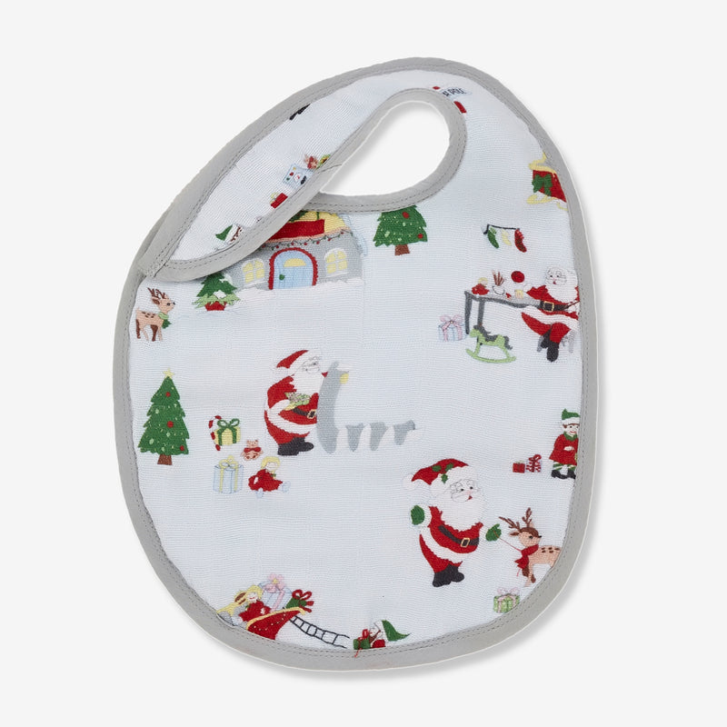 Santa's Workshop Bib