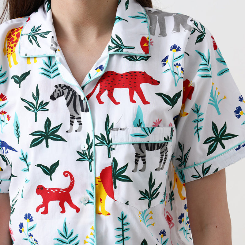Women Organic Serengeti Shorts Set
