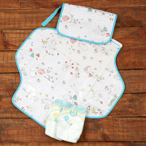Snuggle Bunny Organic Diaper Clutch