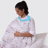 Snuggle Bunny Organic Muslin Nursing Cover