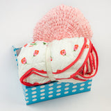 Snuggle Time Organic Crib Gift Set (Blossoms)