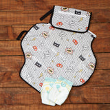 Superhero Organic Diaper Clutch