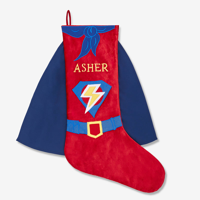 Superhero Luxe Stocking (Red Collection)