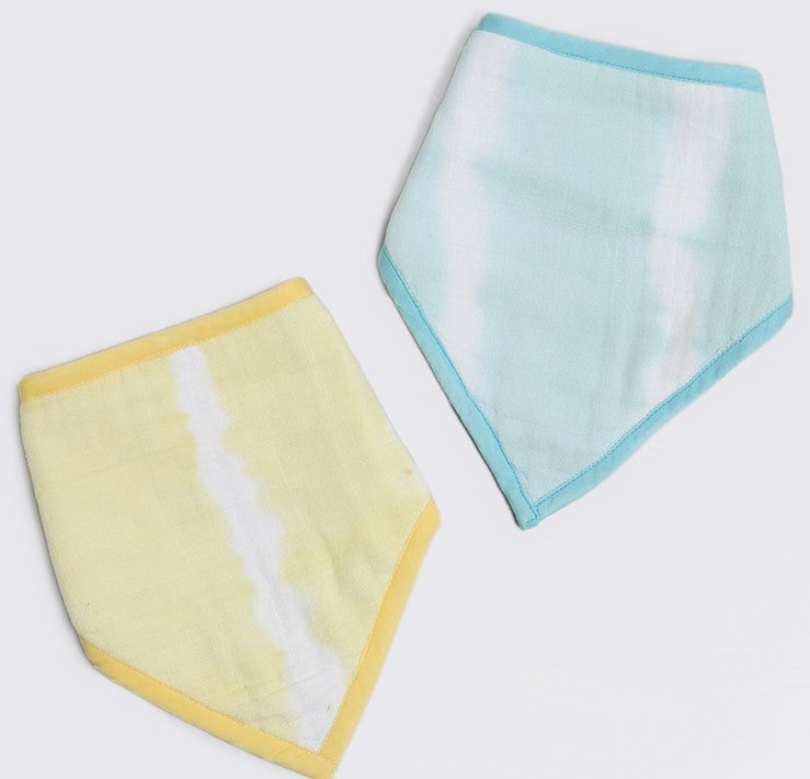Tie Dye Bandana Bib Set